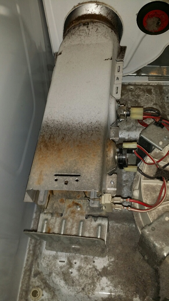 Whirlpool Cabrio Dryer Heater Assembly - Click to Zoom Whirlpool Cabrio Dryer Heater Assembly