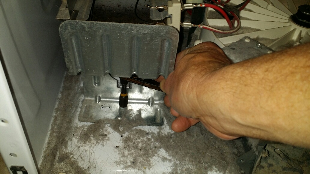 Whirlpool Cabrio Dryer Heater Housing Front Closeup - Click to Zoom Whirlpool Cabrio Dryer Heater Housing Front Closeup