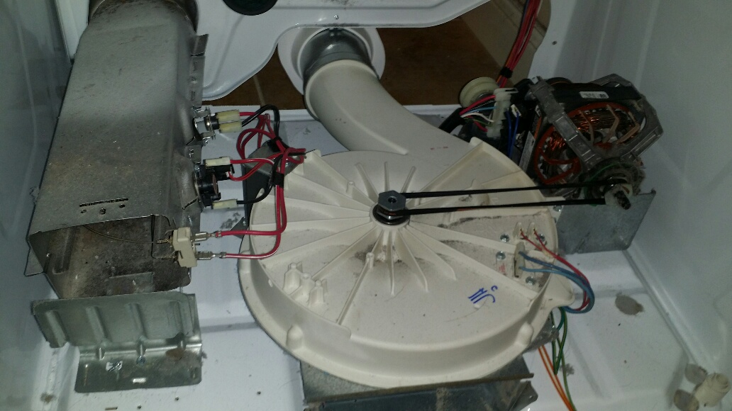 Kenmore Oasis Dryer Heater, Blower, and Motor - Click to Zoom Kenmore Oasis Dryer Heater, Blower, and Motor