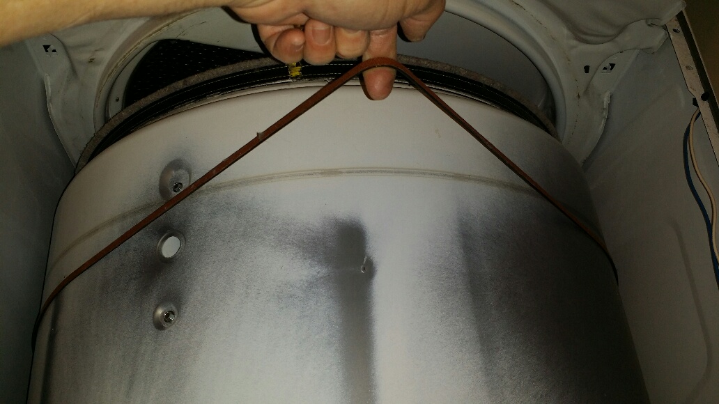 Whirlpool Dryer Drum Removal - Click to Zoom Whirlpool Dryer Drum Removal